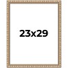 PosterPalooza | 23x29 Modern Bamboo Picture Frame, UV Acrylic, 5 Finishes - 2 of 4