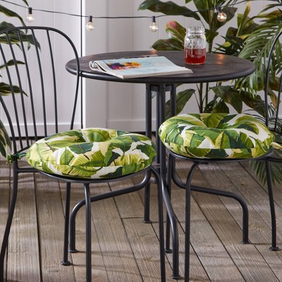 P/&T Indoor Garden Patio  Home Office  Round Chair Seat Pads Cushion G$