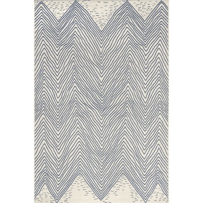Nuloom Carina Chevron Waves Indoor/Outdoor Area Rug
