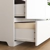 Lyngins Modern 6-Drawer Dresser with Free Handle Design,Wood Chest of Drawers with Unique Base Design,Storage Furniture for Bedroom,Living Room - 4 of 4