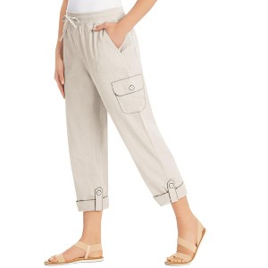 Collections Etc Convertible Cargo Pants - 1 of 4
