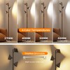 ROTTOGOON LED Tree Floor Lamp, 36W Dimmable Standing Light Touch Control, 2700K-6500K 4CCT Switchable for Study Living Room Bedroom Office - 3 of 4