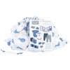 Hudson Baby Infant Boy Layette Start Set Baby Shower Gift 25pc, Blue Whale, 0-6 Months - 2 of 2