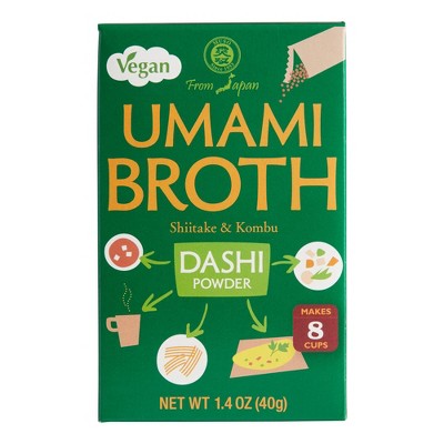 Muso Umami Broth Vegan Dashi Powder 1.4 oz 2 each