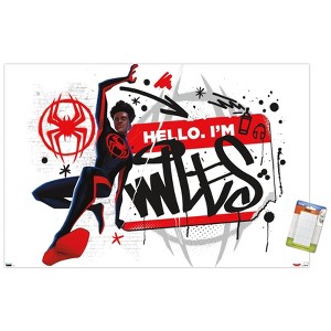 Trends International Marvel Spider-Man: Across the Spider-Verse - Hello I'm Miles Unframed Wall Poster Prints - 1 of 4