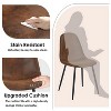Homy Casa Modern Dining Chairs, Set of 4 – Upholstered Seat with Metal Legs - 4 of 4