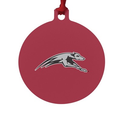 University of Indianapolis Primary Logo Aluminum Holiday Christmas Tree Ornament