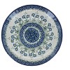 Blue Rose Polish Pottery Ceramika Artystyczna Dessert Plate - 2 of 2