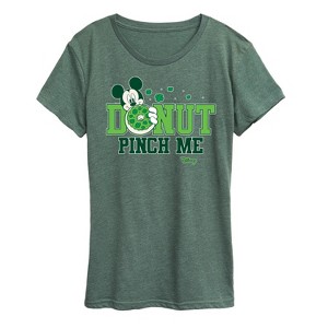 Women's - Disney - Donut Pinch Me Short Sleeve Graphic T-Shirt - 1 of 4