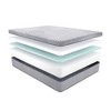 NicBex King Size 12 Inch Memory Foam Mattress for a Cool Sleep,Pressure Relief,Medium Feel Mattresses,Gray - 3 of 4