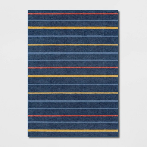 Striped Kids' Bath Rug - Pillowfort™ : Target