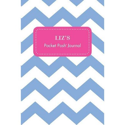 Liz's Pocket Posh Journal, Chevron - (Paperback)