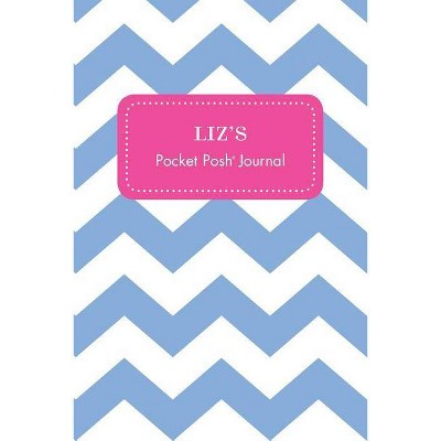 Liz's Pocket Posh Journal, Chevron - (Paperback)