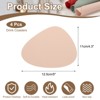 Unique Bargains Silicone Teardrop Shape Heat-Resistant Coasters 4 Pcs - 2 of 4