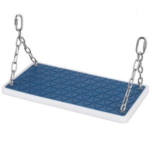 Etokfoks Heavy Duty Non Slip Swing Seat Set Blue Indoor Outdoor Playground Tree Swing Accessory 1 Piece for Kids Backyard - 1 of 4