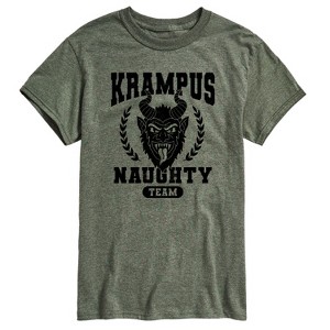 Men's - Instant Message - Krampus Naughty Team Short Sleeve Graphic T-Shirt - 1 of 4
