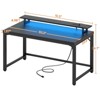Aheaplus Computer Desk with Charging Station - 3 of 4