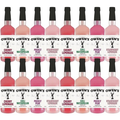 Owens Live Nation Strawberry Lemonade & Prickly Pear & Chili Watermelon & Cherry Lemonade 32 FL OZ