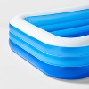6' X 22" Deluxe Rectangular Family Inflatable Above Ground Pool - Sun Squad™ - image 3 of 3