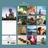 2026 Square Wall Calendar, Zen, 16-Month Mind, Body, Spirit Theme with 180 Reminder Stickers (12x12 In) - 4 of 4