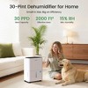 Waykar ENERGY STAR Dehumidifier Series | 30-150 Pints | Covers 5,000-7,500 Sq. Ft | Smart Controls, Auto Swing & Auto Defrosting - 2 of 4