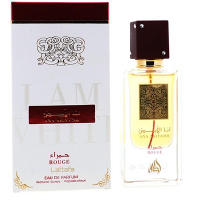 Lattafa Ana Abiyedh Rouge Eau de Parfum, 2 oz