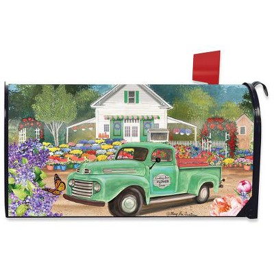 Flower Farm Spring Magnetic Mailbox Cover Standard Briarwood Lane