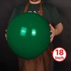 PartyWoo Balloons Dark Green Hunter Emerald Forest 18 Inch 20 pcs - 2 of 4
