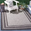 Courtyard CY8475 UV & Stain Resistant Non-Shedding Power Loomed Indoor/Outdoor Rugs - Safavieh - 2 of 4