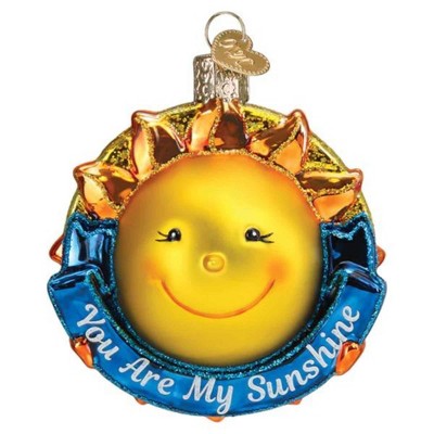 Old World Christmas 3.5 Inch You Are My Sunshine Sweet Lullaby Genuine Love Tree Ornaments