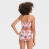 Girls' Afro Unicorn 'Unicorn Printed' Bikini Set - Orange - image 3 of 3