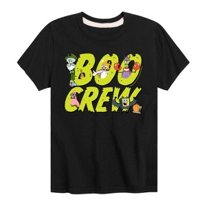 Boys' - SpongeBob SquarePants - Boo Crew Short Sleeve Graphic T-Shirt - 1 of 4