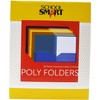 FOLDER SCHOOL SMART TWO-POCKET HEAVYWEIGHT POLY - 2 of 4