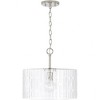 Capital Lighting Emerson 1 - Light Semi-Flush Mount in  Polished Nickel - 4 of 4