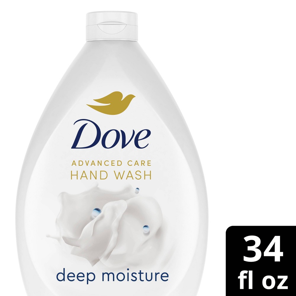 Photos - Soap / Hand Sanitiser Dove Beauty Advanced Care Hand Wash Refill - Deep Moisture - Scented - 34