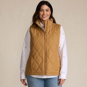 Lands' End Women's FeatherFree Insulated Vest - 1 of 4