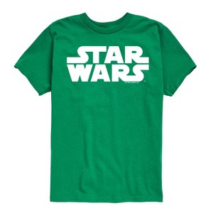 Boys' - Star Wars - Logo Short Sleeve Graphic T-Shirt - 1 of 4