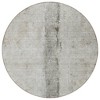 Taupe Beige And Gray Abstract Washable Indoor Outdoor Area Rug - 4 of 4