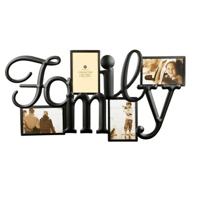 Burnes 4-Opening Collage Family Frame