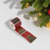 Unique Bargains Christmas Stickers for Ceramic Glass Metal Paper Plastic Peel Reddish Green 1 Pcs - 2 of 4