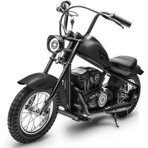 Electric Motorcycle for Kids, 24V 250W Kids Electric Dirt Bike, Two Speed Max Up to 14MPH & 60 Minutes Continuous, with Led Lights - 1 of 4