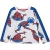 Marvel Spider-Man Boys 3 Pack Long Sleeve Shirt for Toddler and Big Kids - 4 of 4