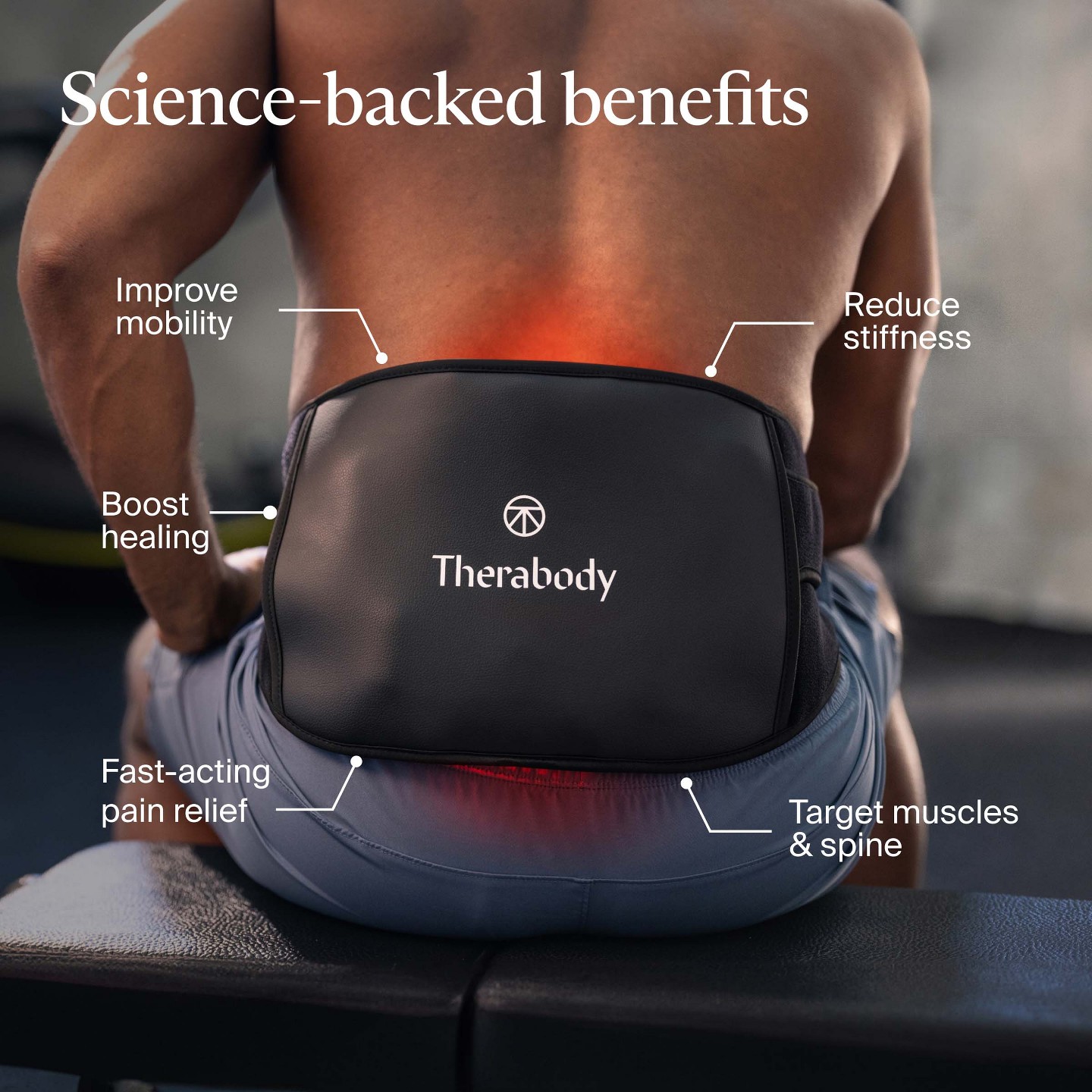 Therabody ThermBack LED 4-in-1 Back Wrap — фото 2