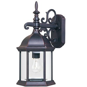 Maxim Lighting Cast 1 - Light Wall Light in  Empire Bronze - 1 of 2