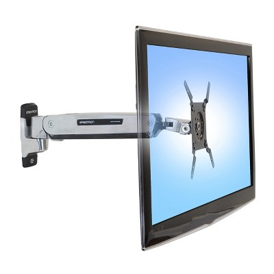 Polished Aluminum Full-Motion Wall Mount for 42" LCD Displays