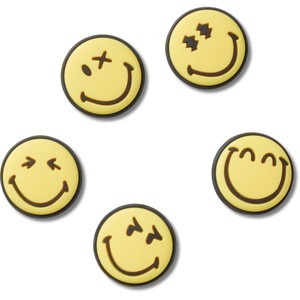 Crocs Jibbitz SmileyWorld Shoe Charms 5pk - 1 of 4