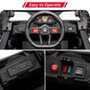 24V 2 Seater Ride on UTV Car for Big Kids,Electric Vehicle,Battery Powerd Electric Off-Road UTV Car w/Remote Control,2 * 200W Motor, Spring Suspension - 4 of 4