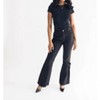 Women's Haddy Bow Detail Flare Jeans - falcon park - 2 of 4