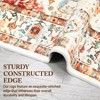 Washable Area Rug - Large Rugs for Living Room, Stain Resistant Carpet, Vintage Rugs for Bedroom, Non Slip Backing, Home Decor Floor Decoration Mat - 3 of 4