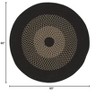Colonial Mills Winterhold Round Rug - Black 5X5 - 4 of 4